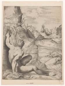 San Giovanni Battista nel deserto da Giulio Sanuto
