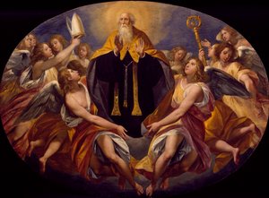San Benedetto in gloria da Giuseppe Cesari