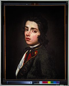 Ritratto di un giovane ragazzo, senza data da Giuseppe (1655 1743) Ghislandi