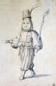 Progetto per un costume da cuoco, XVI secolo da Giuseppe Arcimboldi