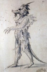 Progetto per un drago da Giuseppe Arcimboldo