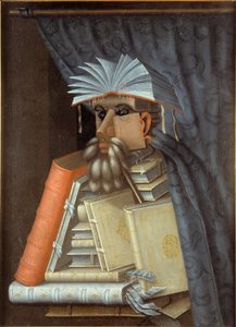 Ritratto di un bibliotecario da Giuseppe Arcimboldo