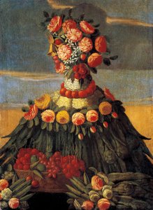 Primavera (dettaglio) del laboratorio di Giuseppe Arcimboldo da Giuseppe Arcimboldo