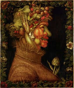 Estate, allegoria ... da Giuseppe Arcimboldo