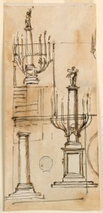 Candelabri da Giuseppe Barberi