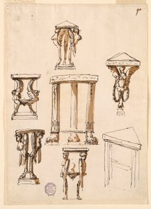 Tavoli da console da Giuseppe Barberi