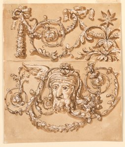Decorazione di un fregio da Giuseppe Barberi