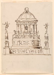 Progetto per un monumento da Giuseppe Barberi