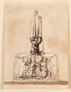 Progetto per una fontana da Giuseppe Barberi
