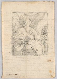Schizzo di ritratto da Giuseppe Barberi