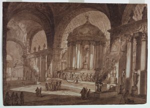 Scenografia, Tempio dell