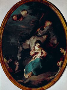 Riposo durante la Fuga in Egitto da Giuseppe Bazzani