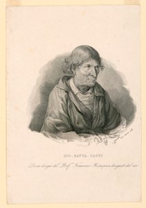 Ritratto di Giovanni Battista Casti (1721-1803) da Giuseppe Beretta