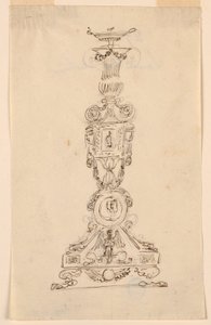 Progetto per un candelabro da Giuseppe Bernardino Bison