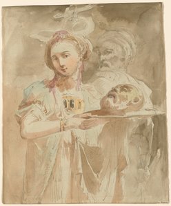 Salomè con la testa di San Giovanni Battista da Giuseppe Bernardino Bison