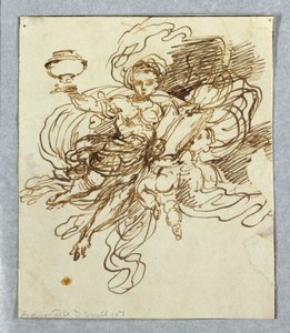 Schizzo per un Affresco da Giuseppe Bernardino Bison