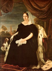 Ritratto di Maria Antonietta di Toscana da Giuseppe Bezzuoli