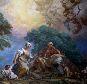 Visitazione, affresco
