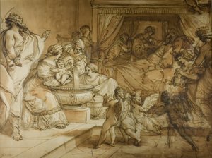 Nascita della Vergine da Giuseppe Cades