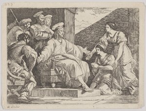 Cristo seduto che predica, 1766 da Giuseppe Cades