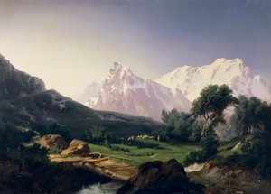 Cime alpine, Valle di Gressoney da Giuseppe Camino