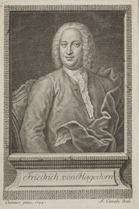 Friedrich von Hagedorn da Giuseppe Canale
