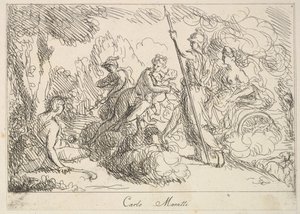 Dei e dee in un paesaggio, 1740-1802