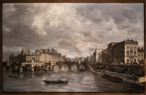 Veduta del Pont Neuf da Giuseppe Canella