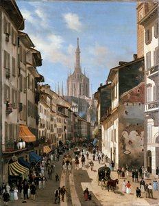 Veduta su via Corsia dei Servi