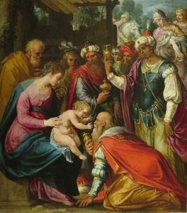 Adorazione dei Magi da Giuseppe Cesari