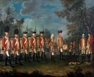 Lord George Lennox, Colonnello del 25º Reggimento di Fanteria, c.1771 da Giuseppe Chiesa