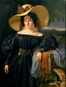 Ritratto di Carlotta Grifoni di Giuseppe Colzi De Cavalcanti