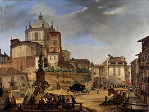 La chiesa di San Lorenzo a Milano da Giuseppe Elena