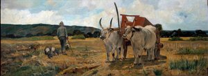 Paesaggio in Maremma da Giuseppe Fattori
