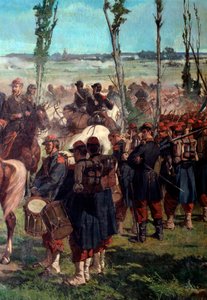 Il campo italiano (dettaglio della battaglia di Magenta) da Giuseppe Fattori