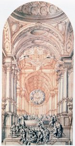 Progetto di design per la Città del Vangelo da Giuseppe Galli Bibiena