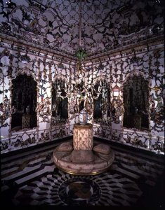 Angolo del Salone Cinese eseguito interamente in porcellana, 1769