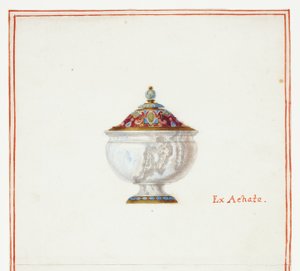 Ciotola rivestita in agata