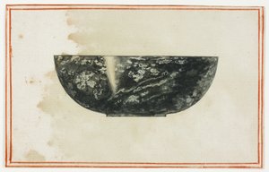 Ciotola in marmo nero
