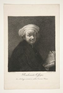 Rembrandt ii Effigies da Giuseppe Longhi