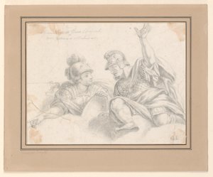 Due soldati romani in conversazione