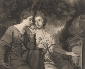 Signora Harriet Bouverie e Signora Frances Ann Crewe da Giuseppe Marchi