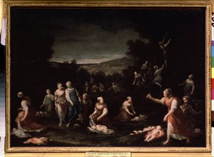 Ninfe disarmano Cupidi da Giuseppe Maria Crespi