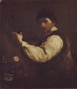 Il suonatore di liuto da Giuseppe Maria Crespi