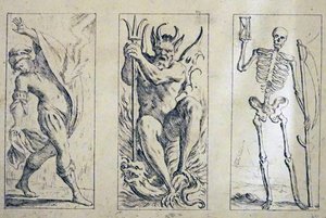 Carte dei tarocchi del XVII secolo di Giuseppe Maria Mitelli