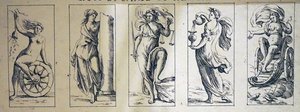 Carte dei tarocchi del XVII secolo di Giuseppe Maria Mitelli da Giuseppe Maria Mitelli