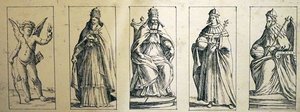 Carte dei tarocchi del XVII secolo di Giuseppe Maria Mitelli da Giuseppe Maria Mitelli