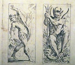 Carte dei tarocchi del XVII secolo di Giuseppe Maria Mitelli