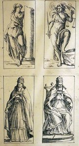 Carte dei tarocchi del XVII secolo di Giuseppe Maria Mitelli da Giuseppe Maria Mitelli