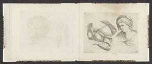 Busto di una donna da Giuseppe Maria Mitelli